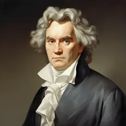 Ludwig van Beethoven in 1830, the year he premiered his 10th symphony